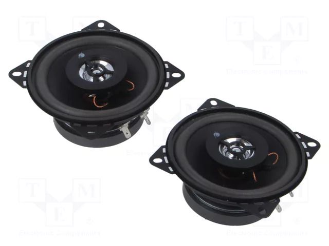 Car loudspeakers; two-way; 100mm; 75W; 900÷16000Hz; 4Ω; 88dB; 2pcs. MTA 7697321