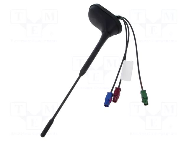 Antenna; car top,automotive,external; GNSS,GSM,UHF; Fakra; top MTA 7771004
