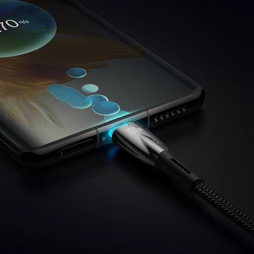 Baseus CADH000701 USB-C - USB-C PD cable 100W 5A 480Mb/s 1m - black, Baseus 6932172618025 6932172618025