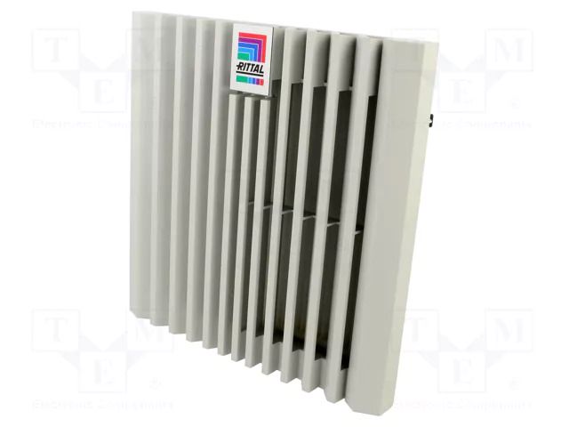 Fan: AC; fan tray; 115VAC; 125m3/h; 54dBA; IP54; 204x204x105mm RITTAL RITTAL-3239710