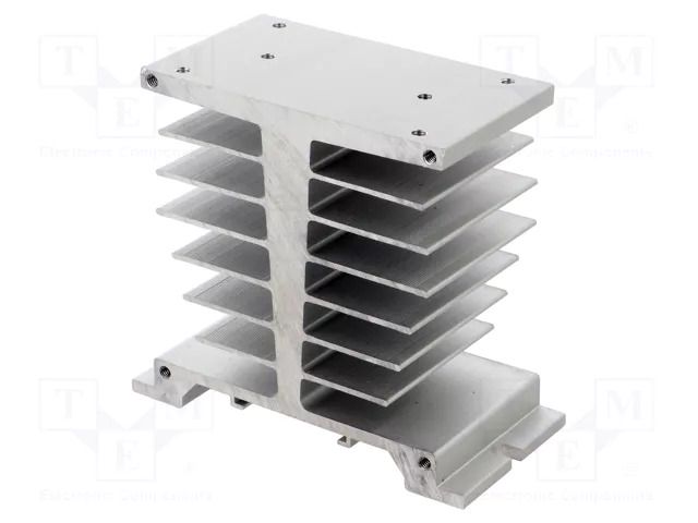 Heatsink: extruded; H; L: 106mm; W: 50mm; H: 96mm; aluminium; 1.6°C/W RELPOL RH16-AL