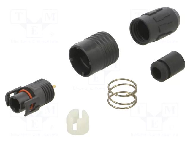 Connector: circular; push-pull; plug; PIN: 6; 2A; HR30; gold-plated HIROSE HR30-6PA-6P-71