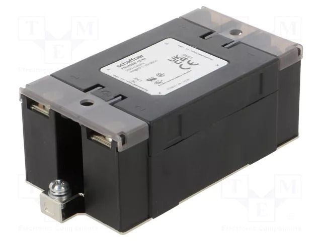 Filter: anti-interference; single-phase; 250VAC; 470nF; 1MΩ; screw SCHAFFNER / TE Connectivity FN2450B-16-61