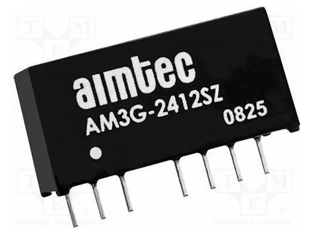 Converter: DC/DC; 3W; Uin: 18÷36VDC; Uout: 5VDC; SIP8; THT; AM3G-Z AIMTEC AM3G-2405SH30Z