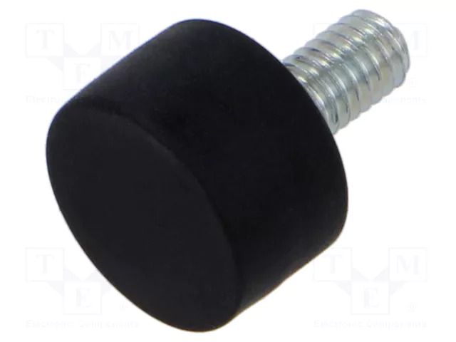 Magnet: permanent; NdFeB; 8.5mm; Ext.thread: M4; max.80°C ELESA+GANTER GN51.3-ND-12-M4-SW