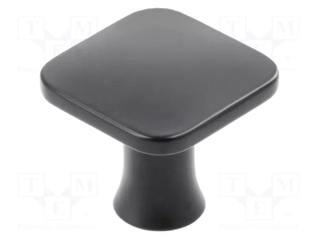 Knob; H: 27mm; zamak; W: 30mm; L: 30mm; PIAZZA; Plating: varnish GTV Poland GTV-GZ-PIAZZA1-20M