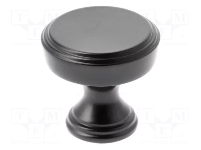 Knob; Ø: 25mm; H: 24mm; zamak; SONET; Plating: varnish; furniture GTV Poland GTV-GZ-SONET-1-20M