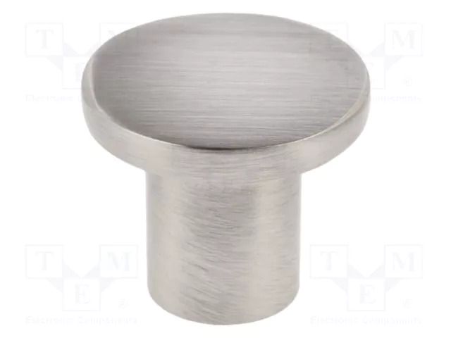 Knob; Ø: 24mm; H: 21mm; zamak; Plating: galvanized; furniture; round GTV Poland GTV-GZ-SPOT-1-06