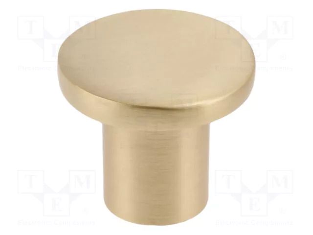 Knob; Ø: 24mm; H: 21mm; zamak; Plating: galvanized; furniture; round GTV Poland GTV-GZ-SPOT-1-18