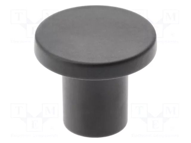 Knob; Ø: 24mm; H: 21mm; zamak; Plating: varnish; furniture; round GTV Poland GTV-GZ-SPOT-1-20M