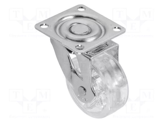 Furniture wheel; Ø: 50mm GTV Poland GTV-KM-B050MM-00