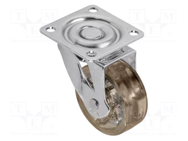 Furniture wheel; Ø: 50mm GTV Poland GTV-KM-B050MM-30