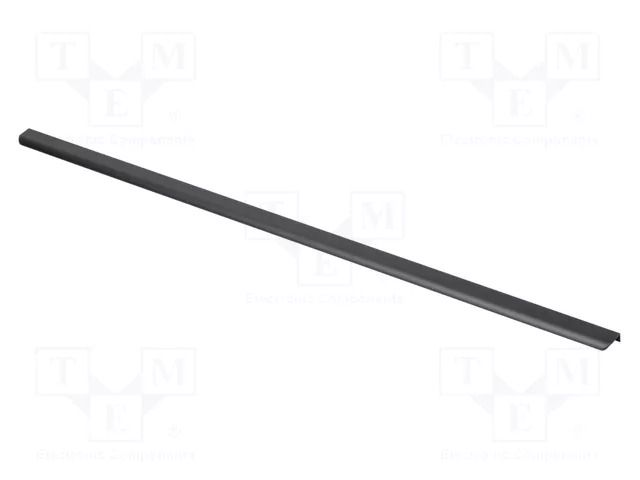 Holder; aluminium; matt black; H: 17mm; L: 1200mm; W: 40mm; HEXA GTV Poland GTV-UA-HA-120020M