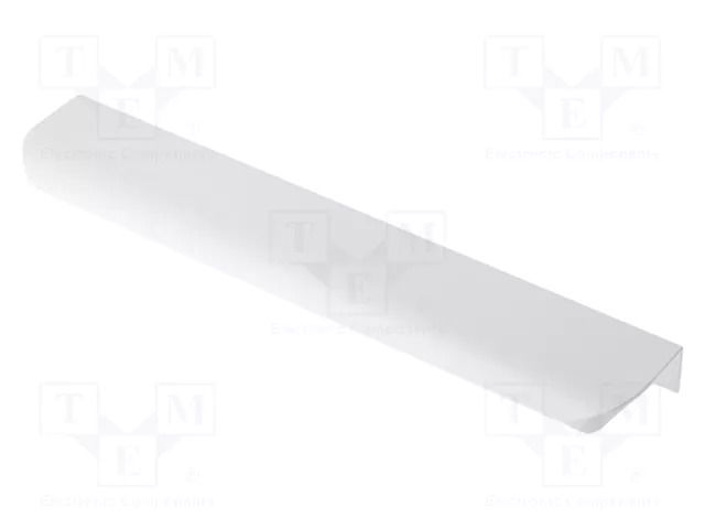 Holder; aluminium; white; H: 17mm; L: 190mm; W: 40mm; HEXA GTV Poland GTV-UA-HA-160-10M
