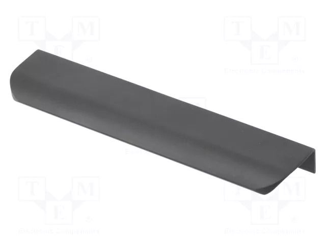 Holder; aluminium; matt black; H: 17mm; L: 190mm; W: 40mm; HEXA GTV Poland GTV-UA-HA-160-20M
