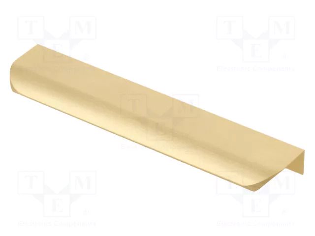 Holder; aluminium; golden; H: 17mm; L: 190mm; W: 40mm; HEXA GTV Poland GTV-UA-HEXA-160-22