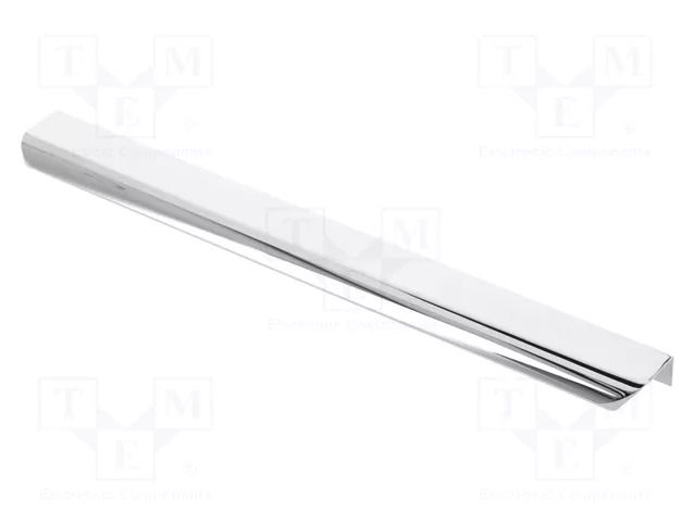 Holder; aluminium; chromium plated; H: 17mm; L: 360mm; W: 40mm; HEXA GTV Poland GTV-UA-HEXA-320-01