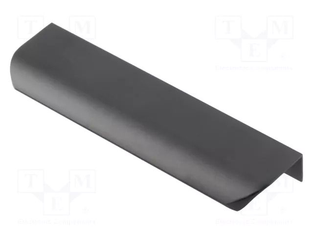 Holder; aluminium; matt black; H: 17mm; L: 100mm; W: 40mm; HEXA GTV Poland GTV-UA-HEXA-64-20M