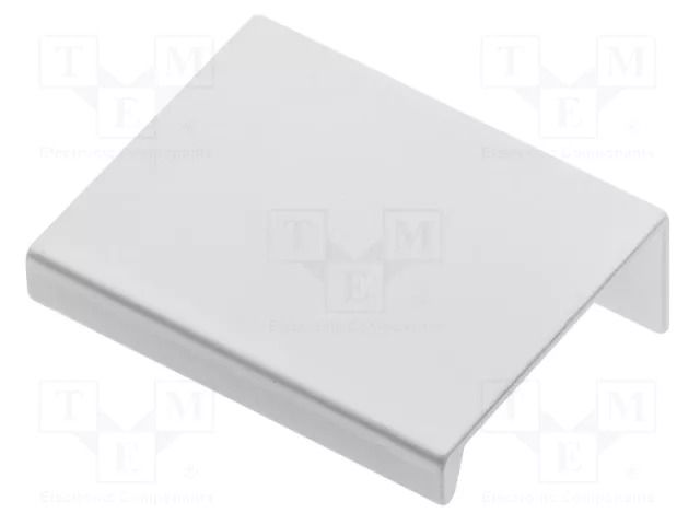 Holder; aluminium; white; H: 17.4mm; L: 50mm; W: 40mm; HEXI GTV Poland GTV-UA-HEXI-10M