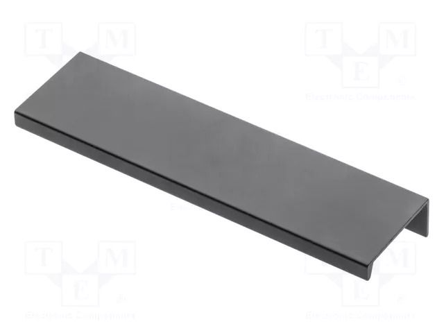 Holder; aluminium; matt black; H: 17.4mm; L: 225mm; W: 40mm; HEXI GTV Poland GTV-UA-HEXI192-20M
