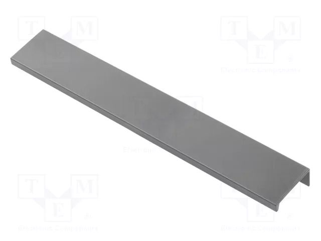 Holder; aluminium; anthracite; H: 17.4mm; L: 225mm; W: 40mm; HEXI GTV Poland GTV-UA-HEXI192-60