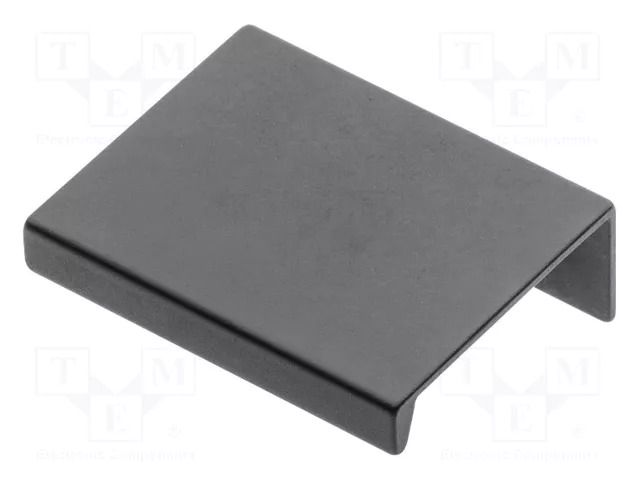 Holder; aluminium; matt black; H: 17.4mm; L: 50mm; W: 40mm; HEXI GTV Poland GTV-UA-HEXI-20M