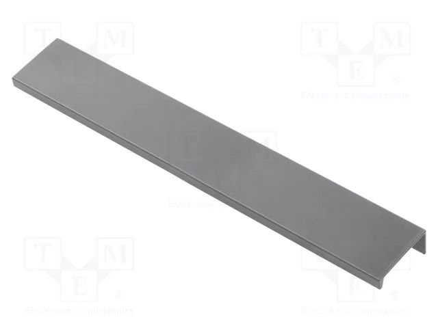 Holder; aluminium; anthracite; H: 17.4mm; L: 360mm; W: 40mm; HEXI GTV Poland GTV-UA-HEXI-320-60