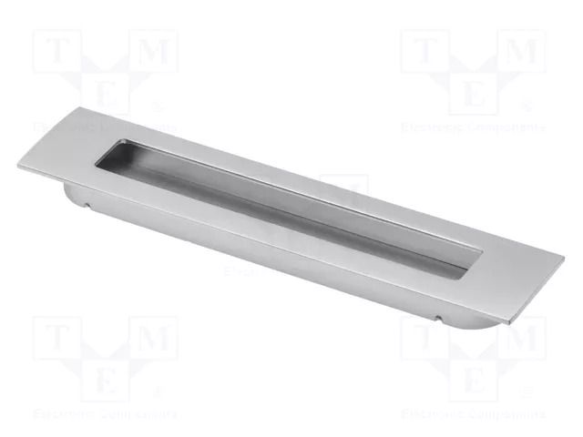 Holder; ZnAL; aluminium; H: 12mm; L: 155mm; W: 37.5mm; recessed GTV Poland GTV-UZ-E6-128-05