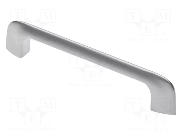 Holder; ZnAL; aluminium; H: 28mm; L: 146mm; W: 12mm; MILANO; handle GTV Poland GTV-UZ-MILAN-12805