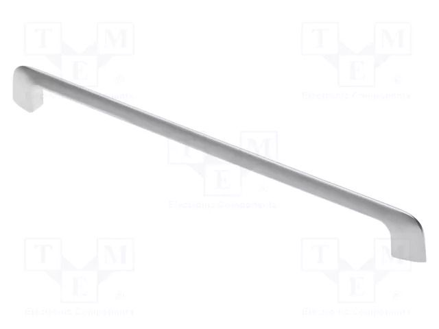 Holder; ZnAL; aluminium; H: 28mm; L: 274mm; W: 12mm; MILANO; handle GTV Poland GTV-UZ-MILAN-25605