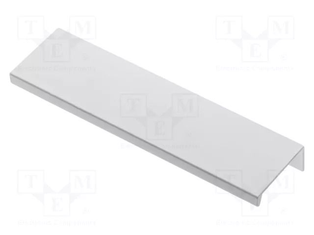 Holder; aluminium; white; H: 17.4mm; L: 150mm; W: 40mm; HEXI GTV Poland GTV-UA-HEXI96-10M