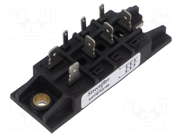 Bridge rectifier: half-controlled; Urmax: 1.6kV; If: 70A; FO-T-A SIRECTIFIER S3PHB70G16B-SIR