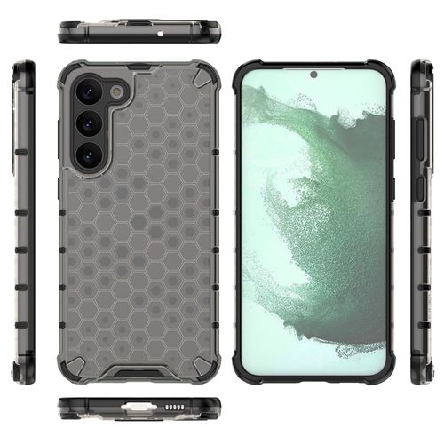 Honeycomb case for Samsung Galaxy S23+ armored hybrid cover blue, Hurtel 5907769352188 5907769352188