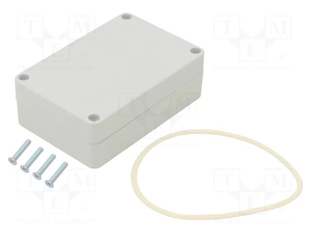 Enclosure: multipurpose; X: 60mm; Y: 90mm; Z: 30mm; ABS; light grey MASZCZYK KM-377IG