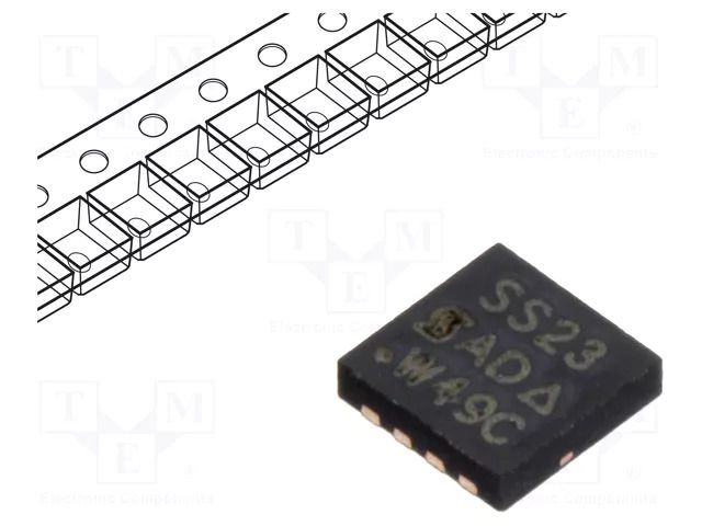 Transistor: P-MOSFET; TrenchFET®; unipolar; -20V; -50A; Idm: -200A VISHAY SISS23DN-T1-GE3