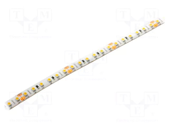 LED tape; white neutral; 3528; LED/m: 120; 8.5mm; white PCB; IP65 KGP ELECTRONICS FS096244000R565