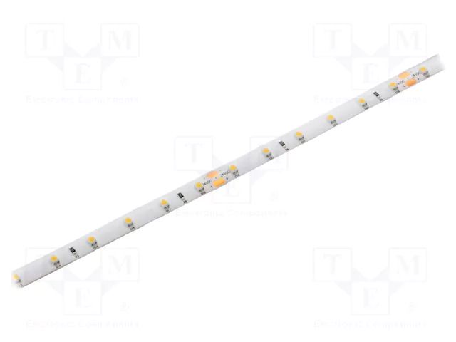 LED tape; white warm; 3528; LED/m: 60; 8.5mm; white PCB; IP65; 120° KGP ELECTRONICS FS048242700R565