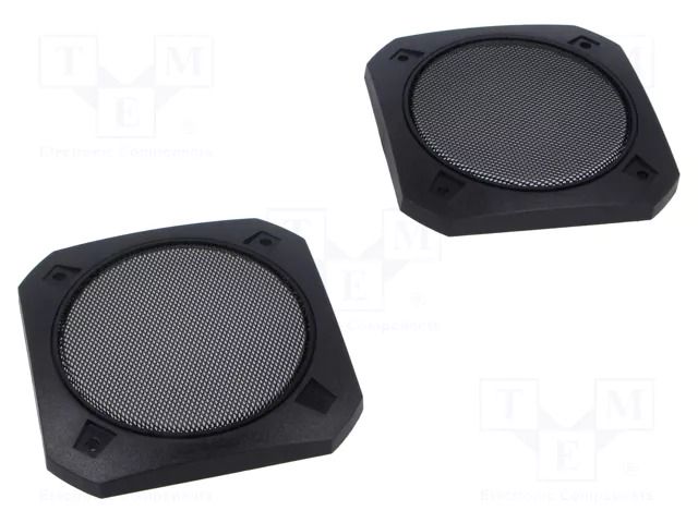 Loudspeaker grille; 100mm; metal,plastic; 2pcs. MTA 7122003