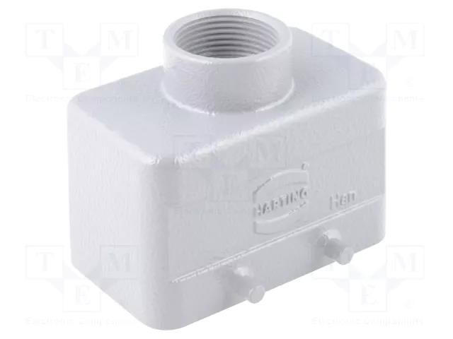 Enclosure for connectors: HDC; size 10B; for cable; Han Hv E® HARTING 19340030421