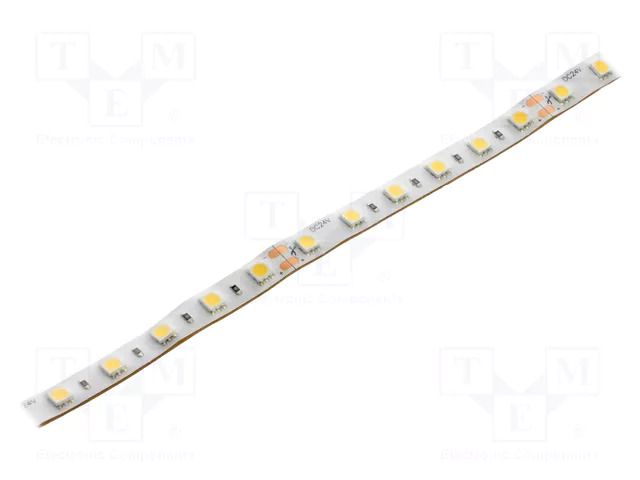 LED tape; white neutral; 5050; LED/m: 60; 10mm; white PCB; IP44 KGP ELECTRONICS FS144244050R544