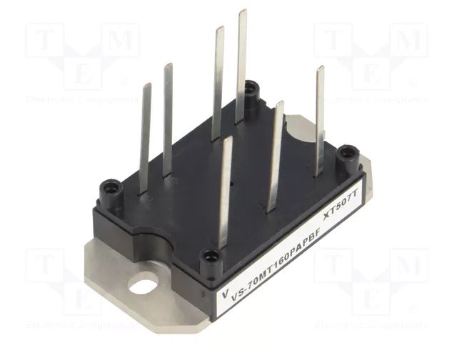 Bridge rectifier: three-phase; Urmax: 1.6kV; If: 75A; Ifsm: 380A VISHAY VS-70MT160PAPBF