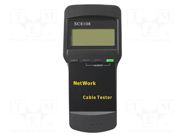 Tester: wiring system; LCD; Measured cable l: max.300m; RJ12,RJ45 QOLTEC QOLTEC-54279