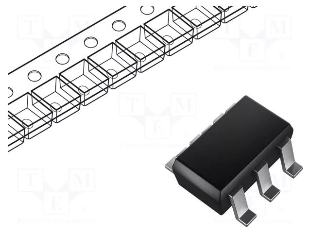 IC: digital; configurable,multiple-function; IN: 3; CMOS; SMD; 10uA TEXAS INSTRUMENTS SN74LVC1G98DCKR