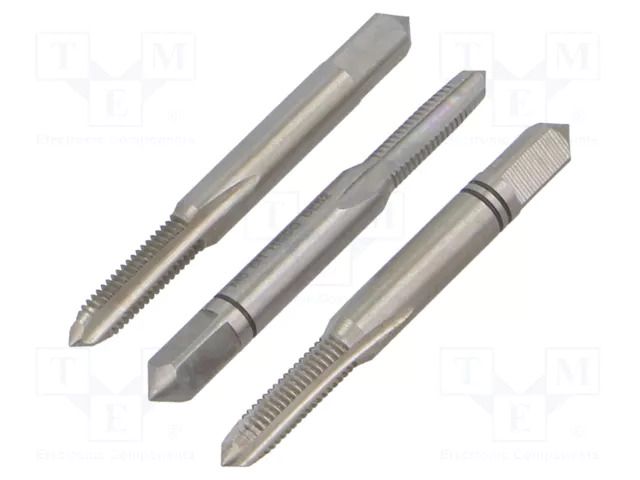 Kit: taps; Holder: square,hand; L: 50mm; Kit: taps; 4.9mm; Thread: M5 RECA RECA-0639-5