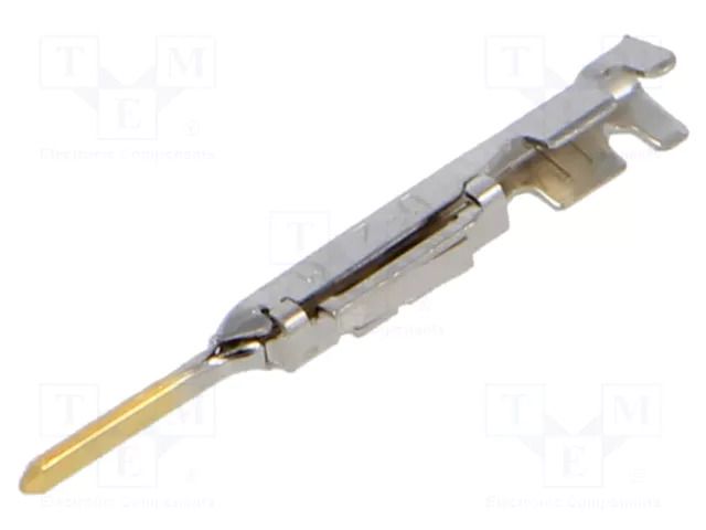 Contact; male; D-2; gold-plated; 0.3÷0.9mm2; 22AWG÷18AWG; crimped TE Connectivity 1318111-1