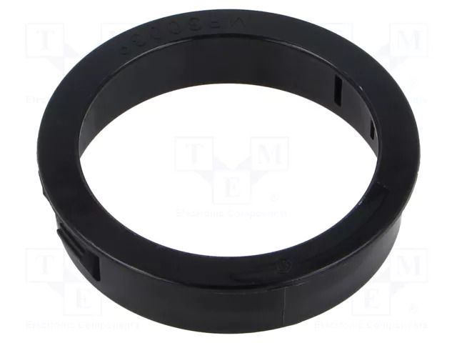 Grommet; Ømount.hole: 76.2mm; Øhole: 62.7mm; black; UL94V-2 ESSENTRA ESS-10363089