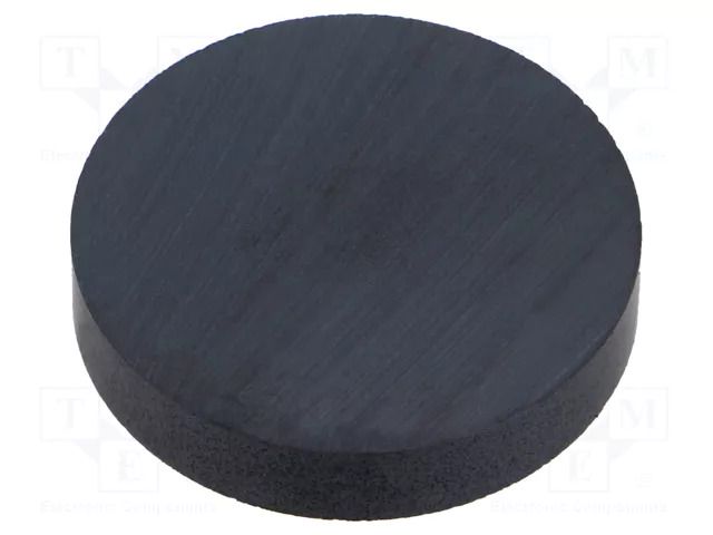 Magnet: permanent; hard ferrite; 22N; Ø: 45mm; H: 8.5mm ELESA+GANTER GN55.2-HF-45-8.5