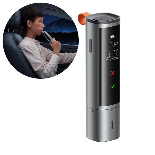 Baseus SafeJourney Pro Series breathalyzer 470mAh gray, Baseus 6932172619374 6932172619374