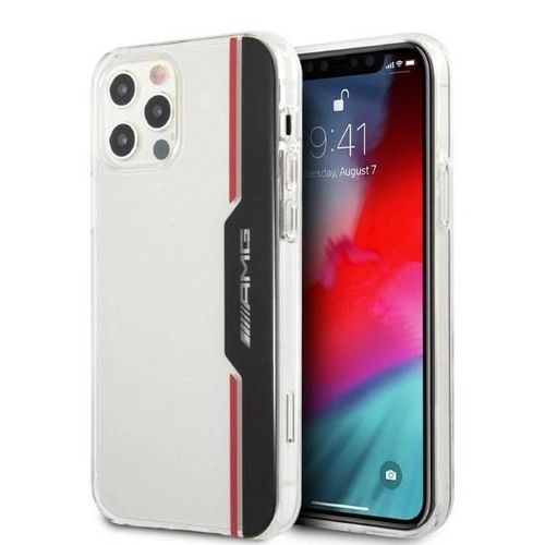 AMG Electroplate Vertical case for iPhone 12 / iPhone 12 Pro - transparent, Mercedes 3666339014179 3666339014179