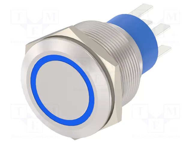 Switch: vandal resistant; Pos: 2; DPST; 3A/250VAC; IP67; OFF-ON TE Connectivity 7-2213772-9